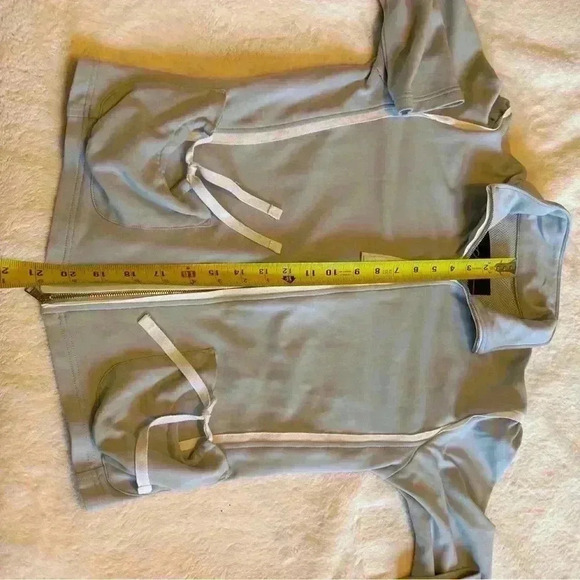 MARC CAIN cotton blend  zippered jacket top SZ M - Picture 9 of 17